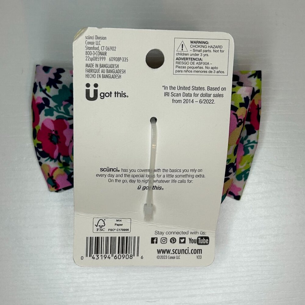 NWT colorful bow claw clip - Picture 3 of 3